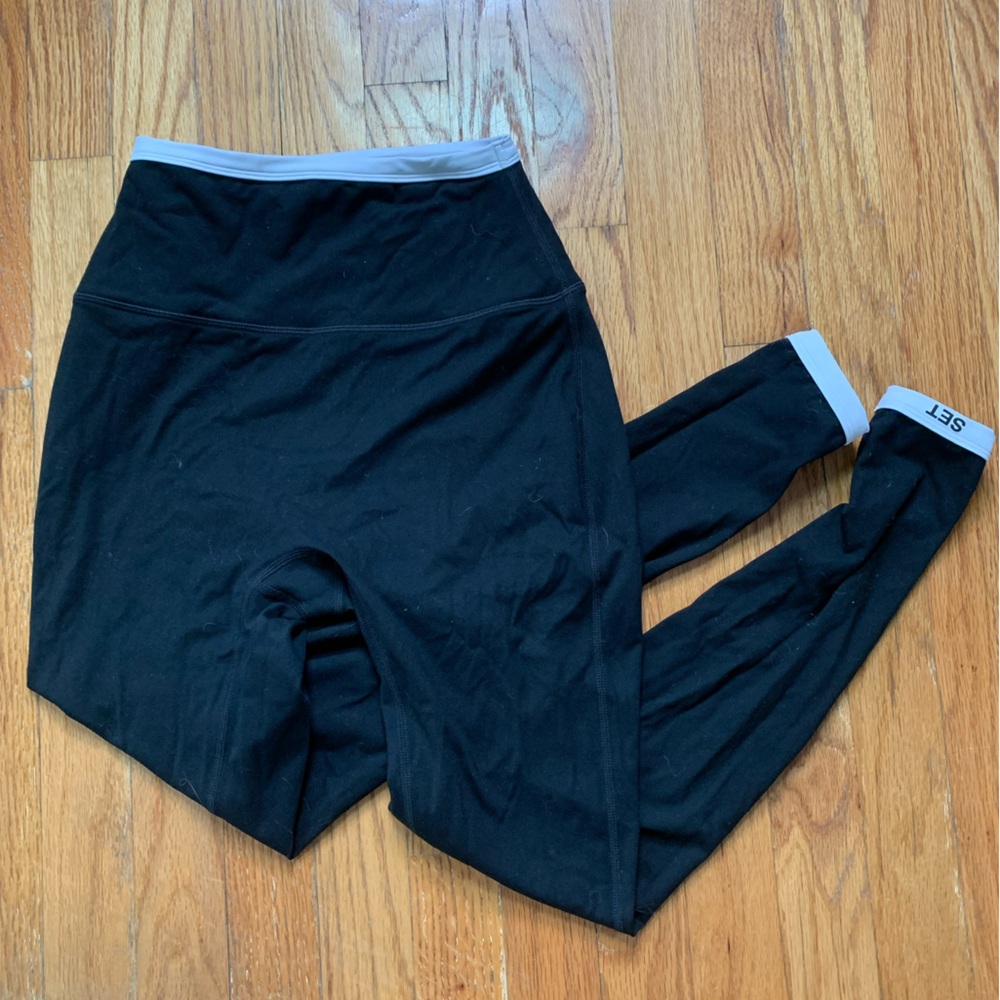 SETactive contrast leggings